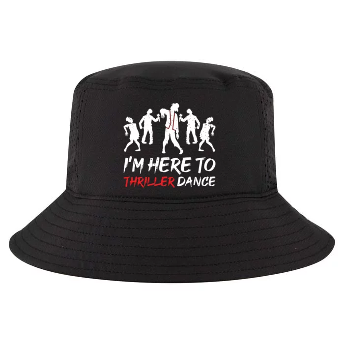 Im Just Here To Thriller Dance Halloween For Women Cool Comfort Performance Bucket Hat