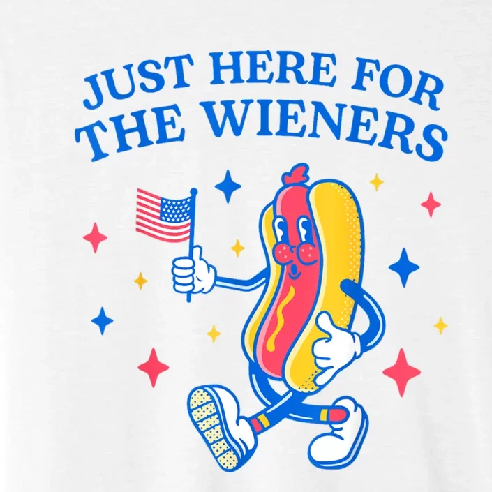 Im Just Here For The Wieners 4th Of July Shirts ChromaSoft Performance T-Shirt