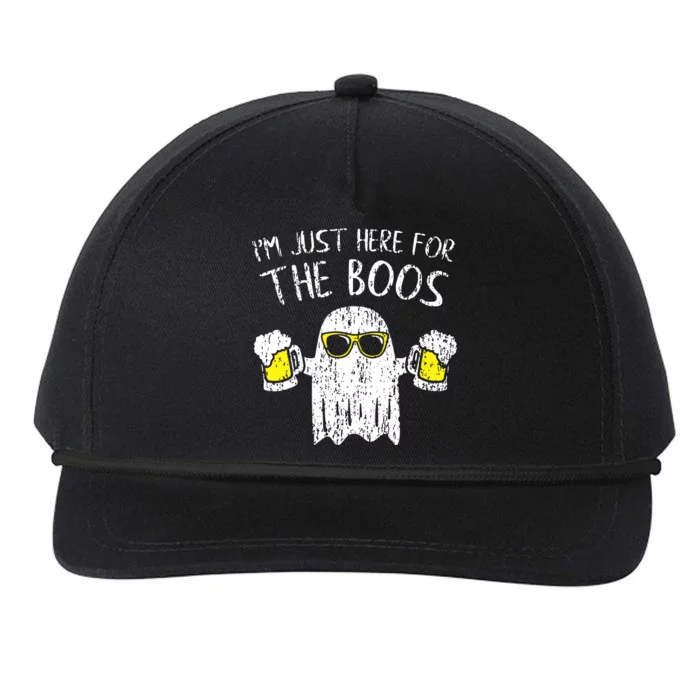 Im Just Here For The Boos Snapback Five-Panel Rope Hat