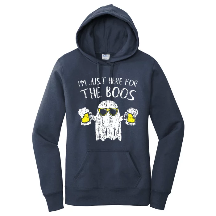 Im Just Here For The Boos Women's Pullover Hoodie