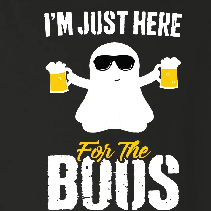 IM Just Here For The Boos Beer Funny Halloween Toddler Long Sleeve Shirt