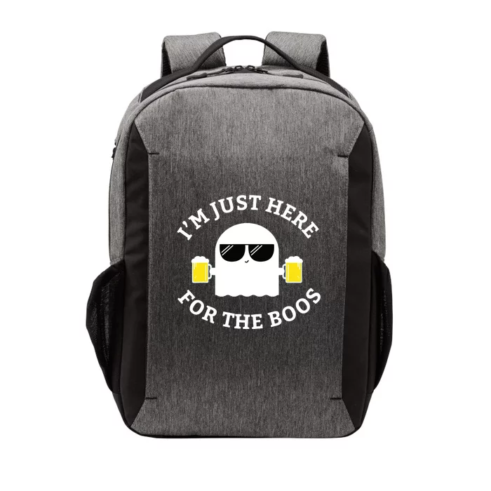 Im Just Here For The Boos Funny Halloween Beer Vector Backpack