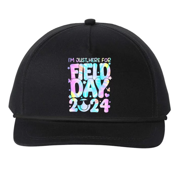 IM Just Here For Field Day For Teacher Field Day 2024 Snapback Five-Panel Rope Hat