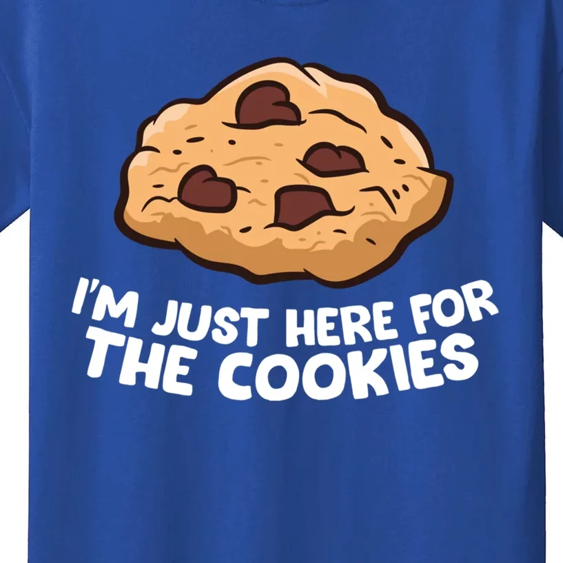 I'm Just Here For The Cookies Funny Christmas Cookies Gift Kids T-Shirt