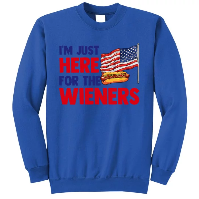 IM Just Here For The Wieners Gift Sweatshirt