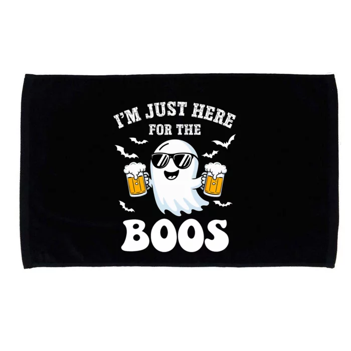 IM Just Here For The Boos Halloween Costume Microfiber Hand Towel