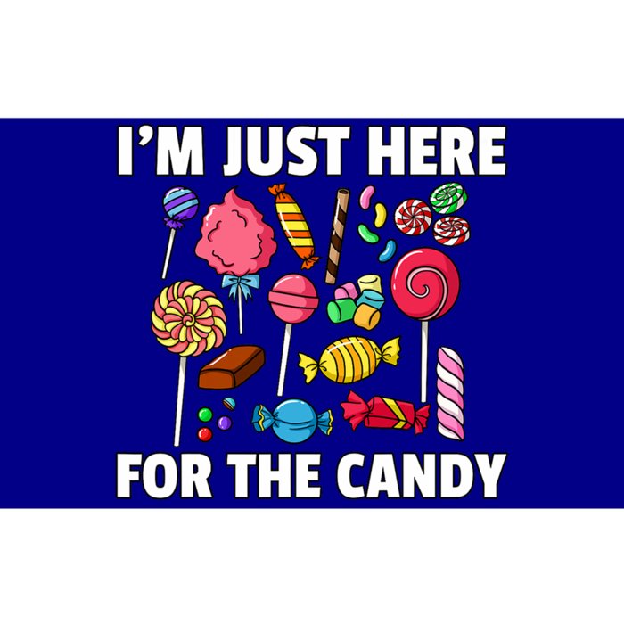 IM Just Here For The Candy Lollipop Sweets Gift Halloween Bumper Sticker