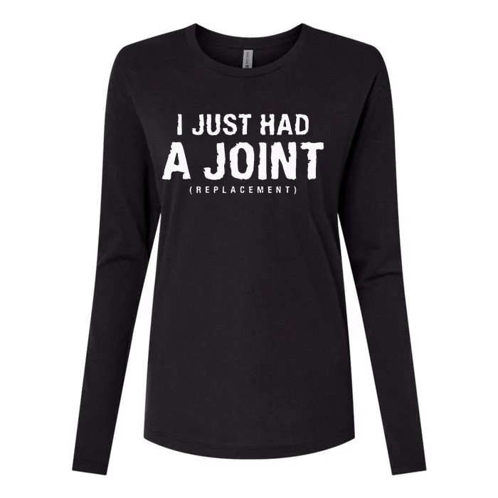 I Just Had A Joint Replacement Hip Replacement Recovery Womens Cotton Relaxed Long Sleeve T-Shirt