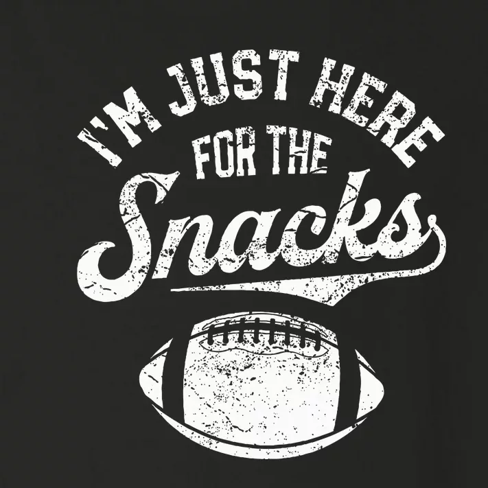 I'm Just Here For The Snacks Toddler Long Sleeve Shirt