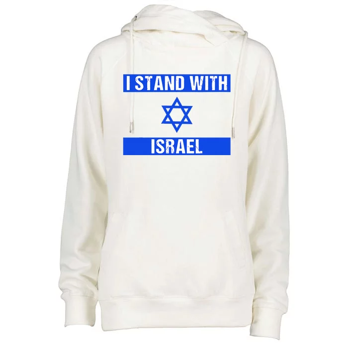 Israel Jewish Heritage Flag Show Your Support Womens Funnel Neck Pullover Hood