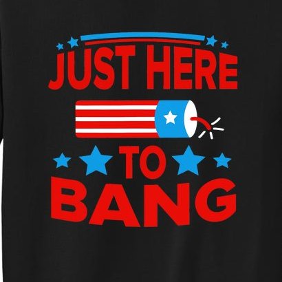 I'm Just Here To Bang Funny 4th July Sweatshirt