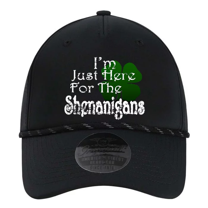 I'm Just Here For The Shenanigans Saint Patrick's Day Great Gift Performance The Dyno Cap