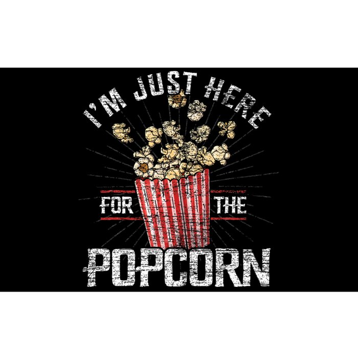 Im Just Here For The Popcorn Bumper Sticker