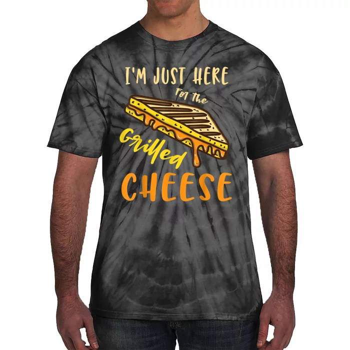 IM Just Here For The Grilled Cheese Tie-Dye T-Shirt