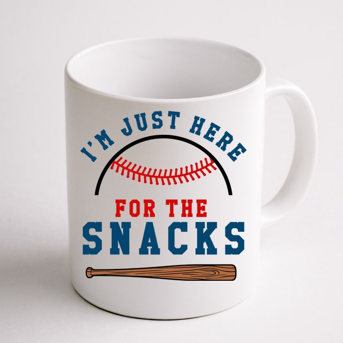 IM Just Here For The Snacks Natural Front & Back Coffee Mug