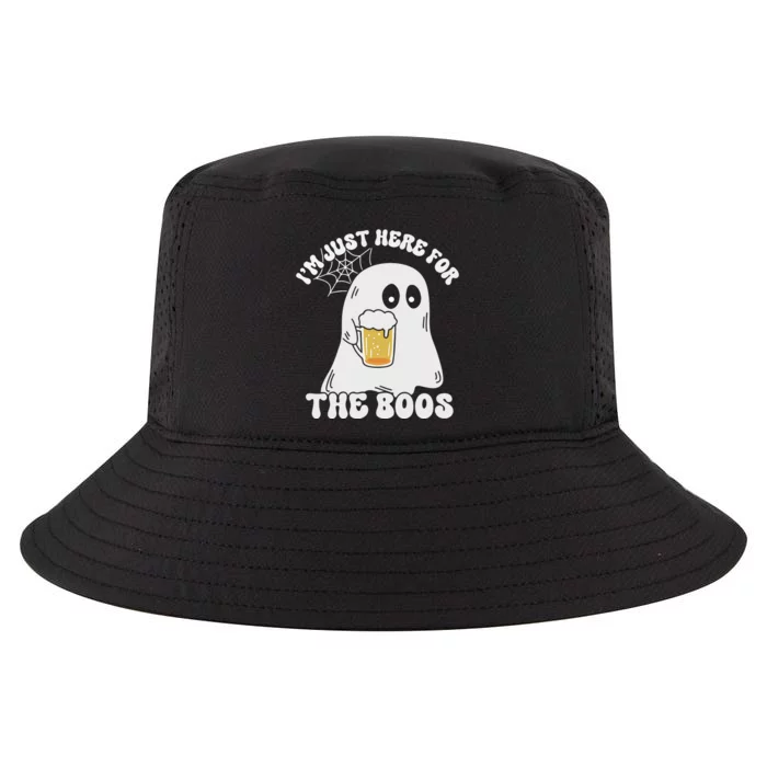 I’M Just Here For The Boos Funny Couples Halloween Cool Comfort Performance Bucket Hat