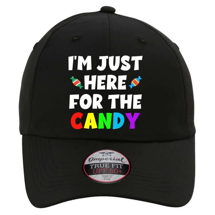 Im Just Here For The Candy Food Halloween Humor Tee Cool Gift The Original Performance Cap