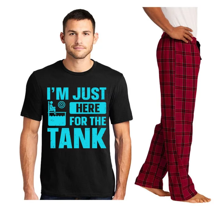 I’m Just Here For The Tank Quote For A Dunking Booth Fan Pajama Set