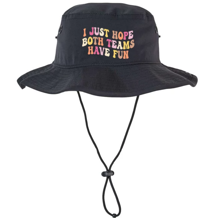 I Just Hope Both Teams Have Fun Baseball Legacy Cool Fit Booney Bucket Hat