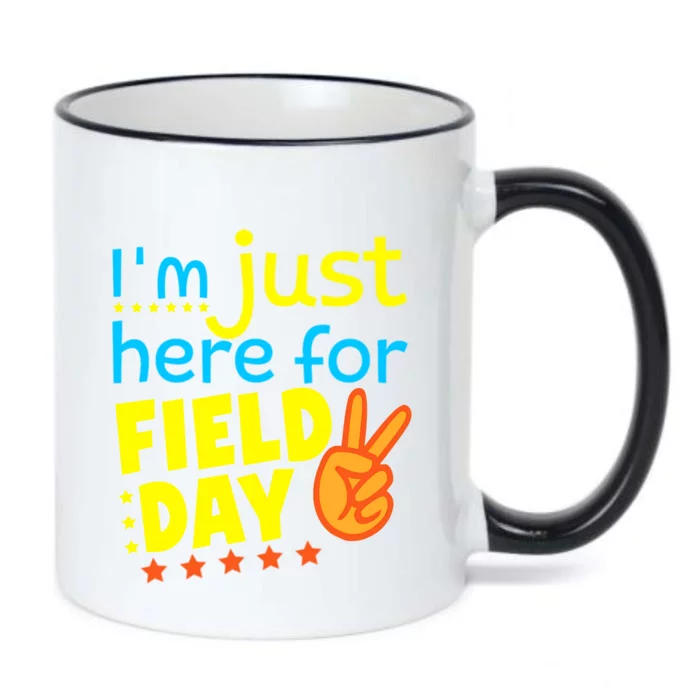 IM Just Here For Field Day 2024 For Teacher Field Day Great Gift Black Color Changing Mug