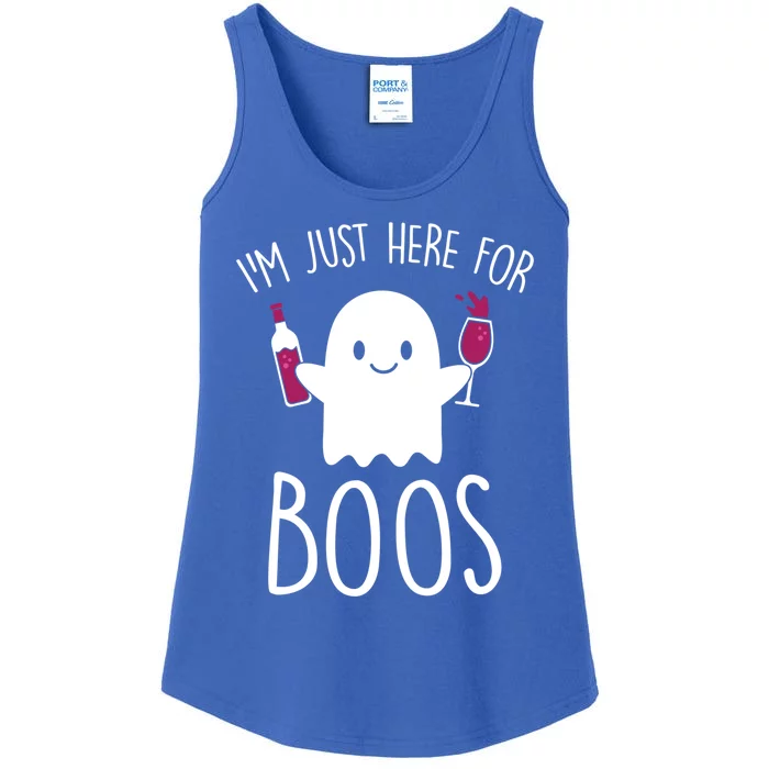 IM Just Here For Boos Funny Halloween Ing Cute Gift Cute Gift Ladies Essential Tank