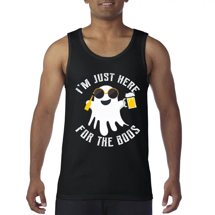 IM Just Here For The Boos For Halloween Tank Top