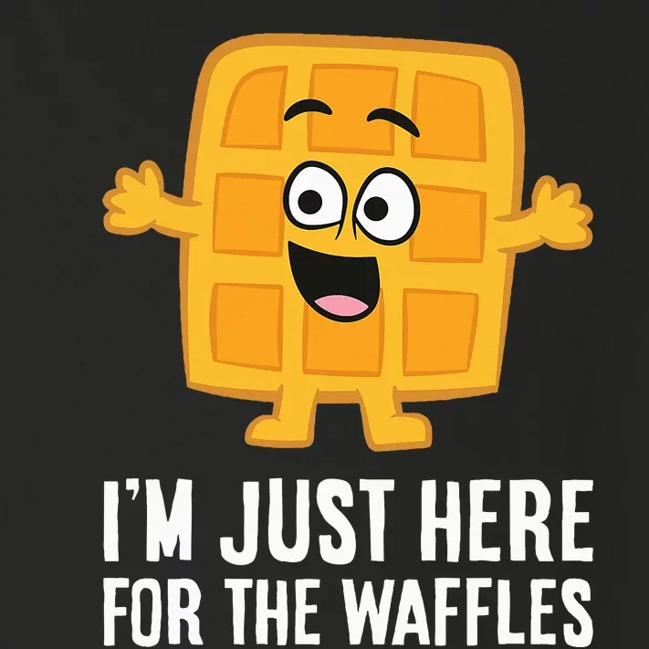 IM Just Here For The Waffles Toddler Long Sleeve Shirt