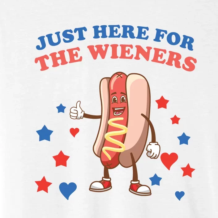 Im Just Here For The Wieners 4th Of July Shirts ChromaSoft Performance T-Shirt