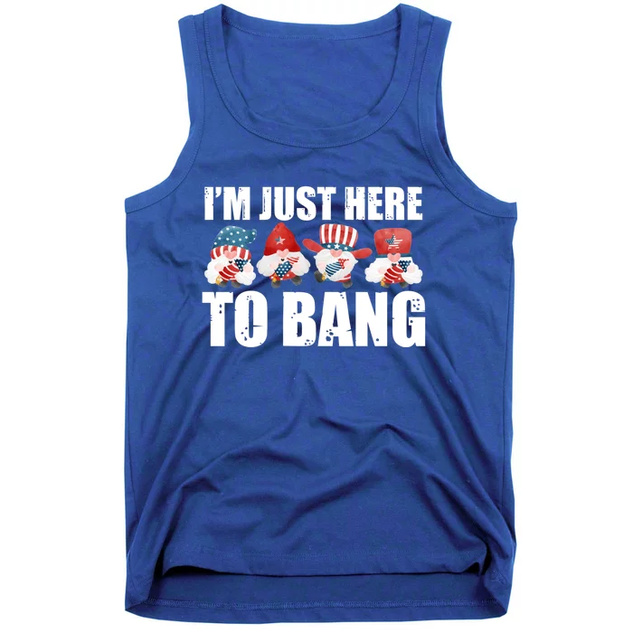 Im Just Here To Bang Fireworks Director Usa Meaningful Gift Tank Top