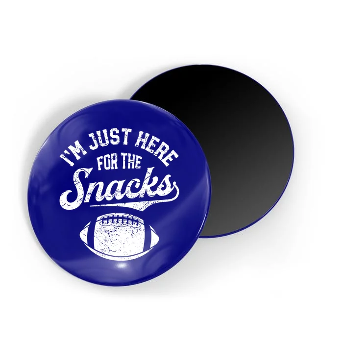 I'm Just Here For The Snacks Funny Fantasy Football League Gift Magnet