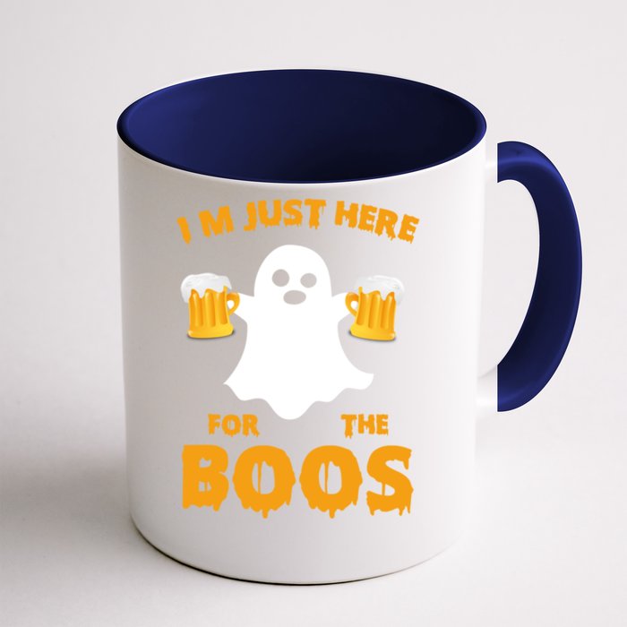 IM Just Here For The Boos Gift Funny Beer Cute Gift Front & Back Coffee Mug