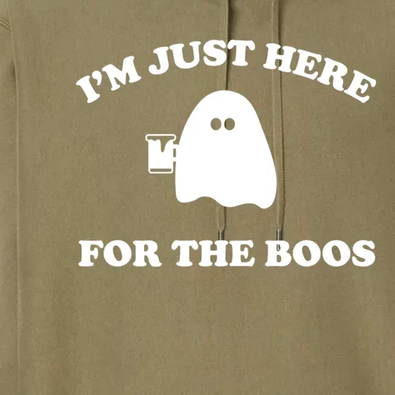 IM Just Here For The Boos Halloween Premium Hoodie