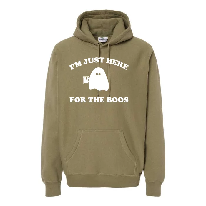 IM Just Here For The Boos Halloween Premium Hoodie