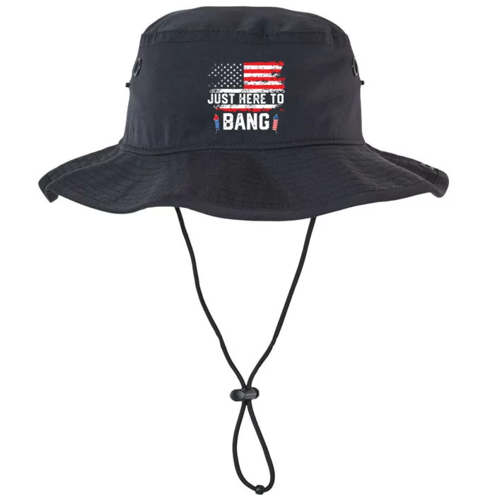 I’m Just Here To Bang Funny 4th July Independence Day Legacy Cool Fit Booney Bucket Hat