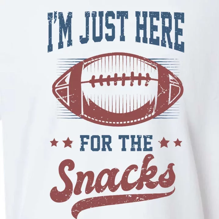 IM Just Here For The Snacks Sueded Cloud Jersey T-Shirt