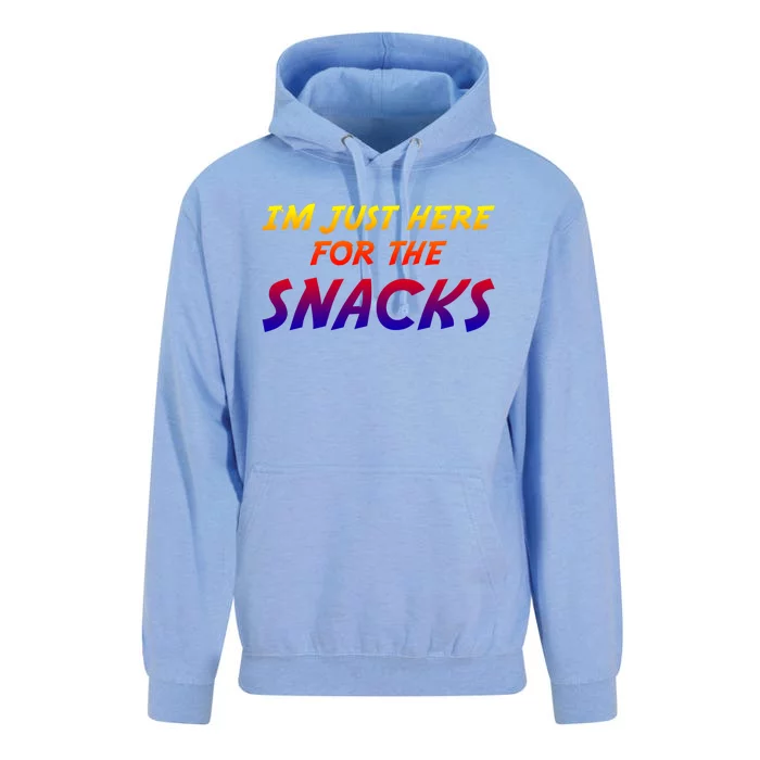 I'm Just Here For The Snacks I Am Just Here For The Snacks Gift Unisex Surf Hoodie