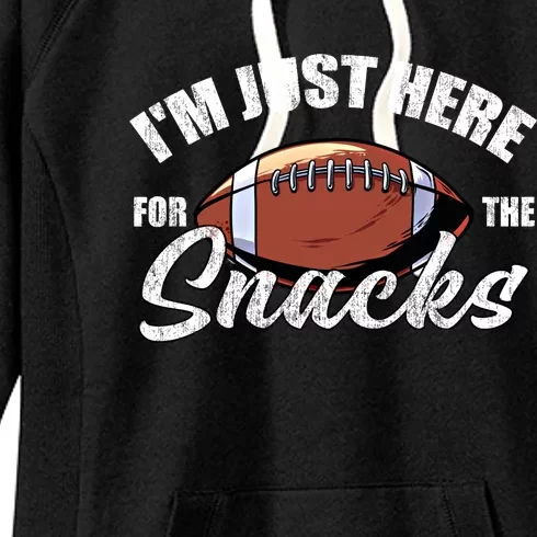 I'm Just Here For The Snacks Gift Women's Fleece Hoodie