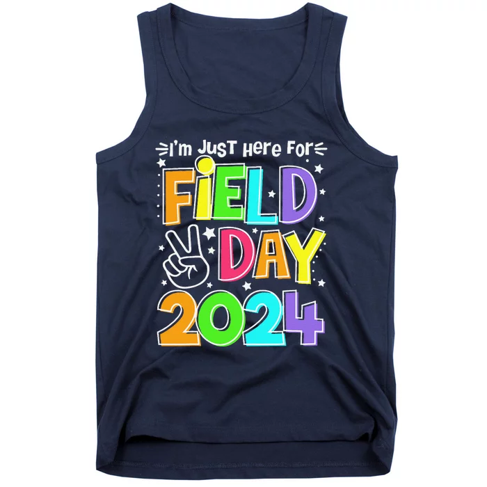 IM Just Here For Field Day 2024 For Teacher Field Day Tank Top