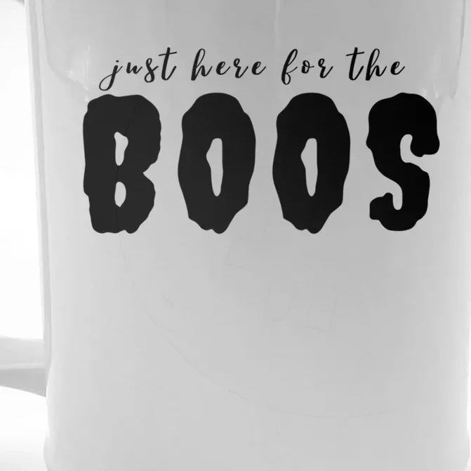 Im Just Here For The Boos Cute S Funny Gift Front & Back Beer Stein