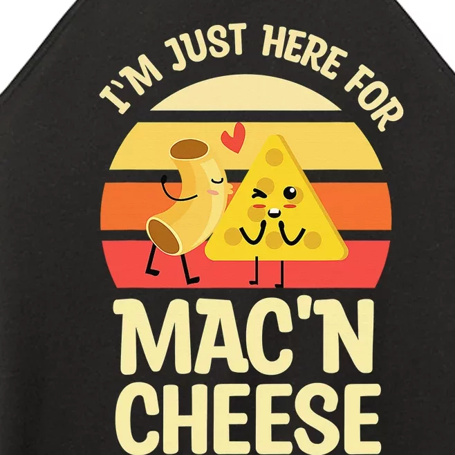 I'm Just Here For Mac And Cheese For Mac 'N Cheese Lovers Women’s Perfect Tri Rocker Tank