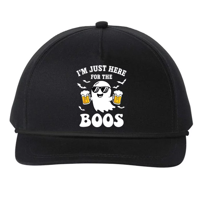 IM Just Here For The Boos Halloween Costume Snapback Five-Panel Rope Hat