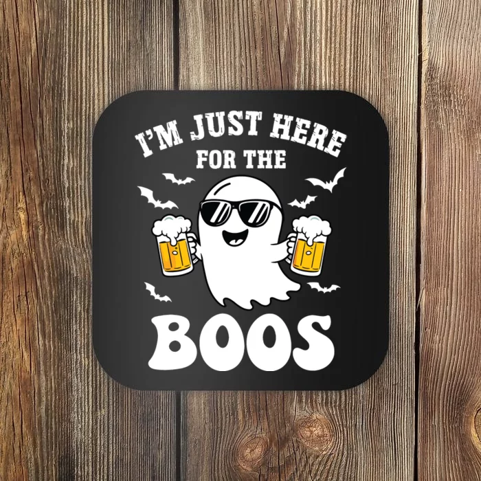 IM Just Here For The Boos Halloween Costume Coaster