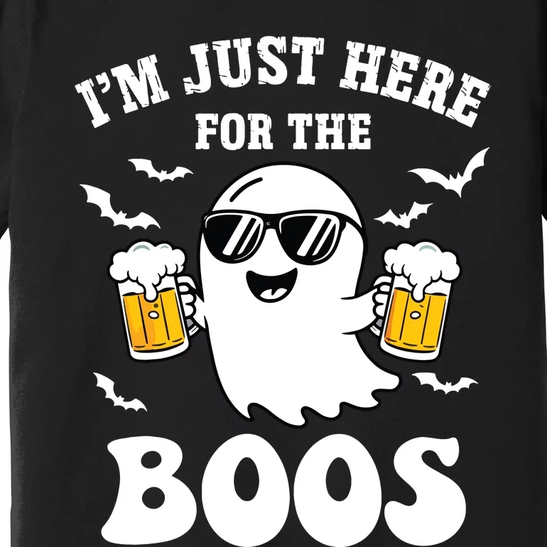 IM Just Here For The Boos Halloween Costume Premium T-Shirt