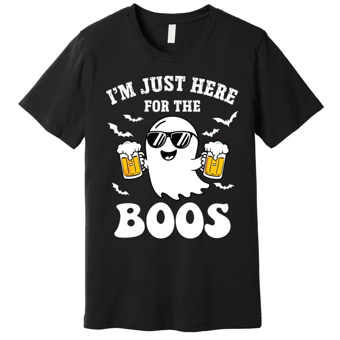 IM Just Here For The Boos Halloween Costume Premium T-Shirt