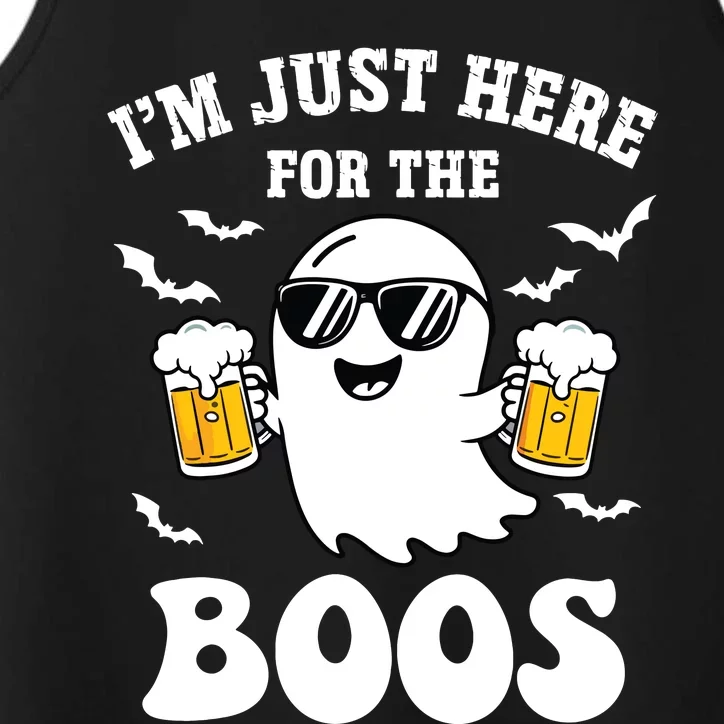 IM Just Here For The Boos Halloween Costume Performance Tank