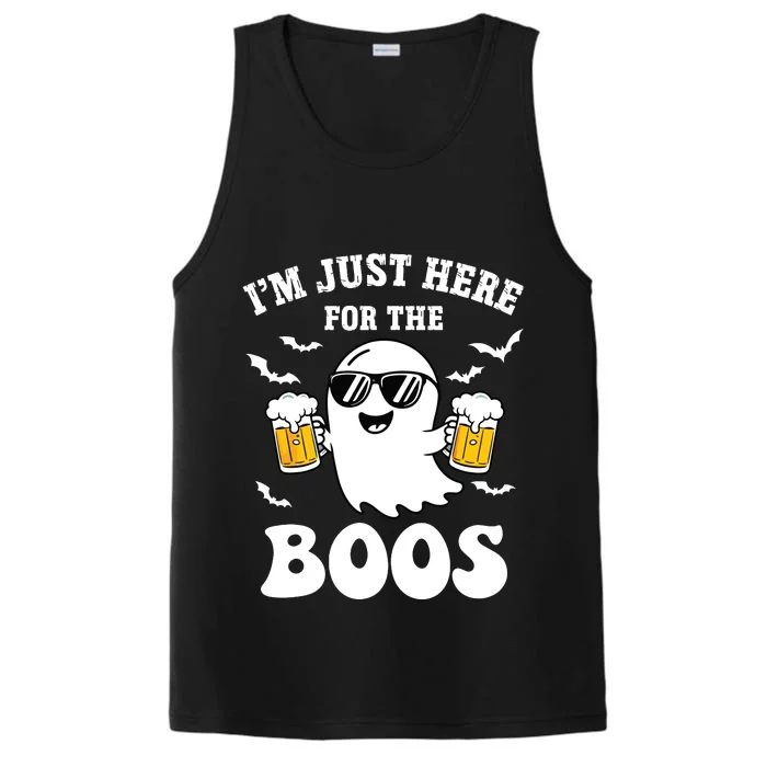 IM Just Here For The Boos Halloween Costume Performance Tank