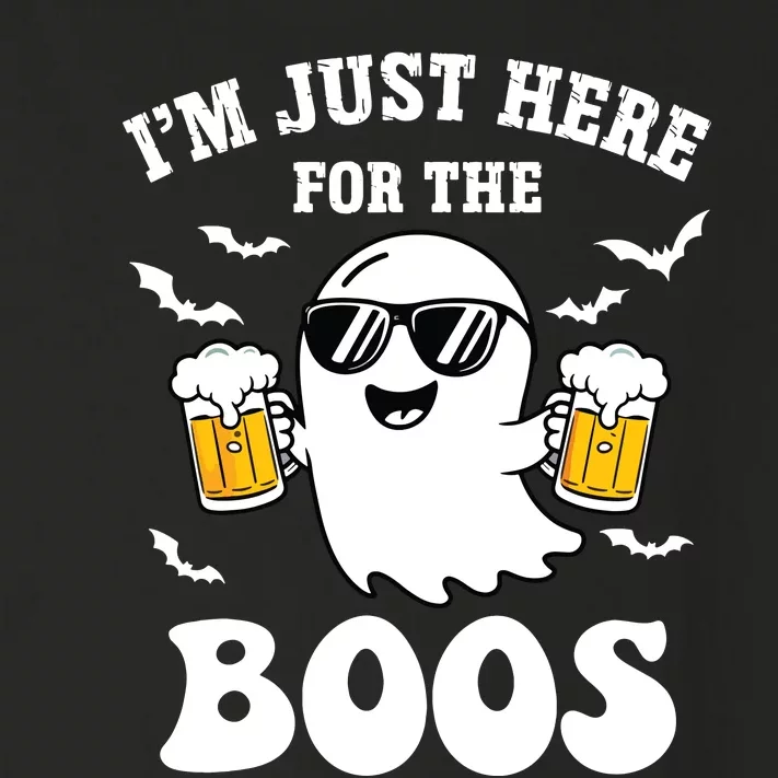 IM Just Here For The Boos Halloween Costume Toddler Long Sleeve Shirt