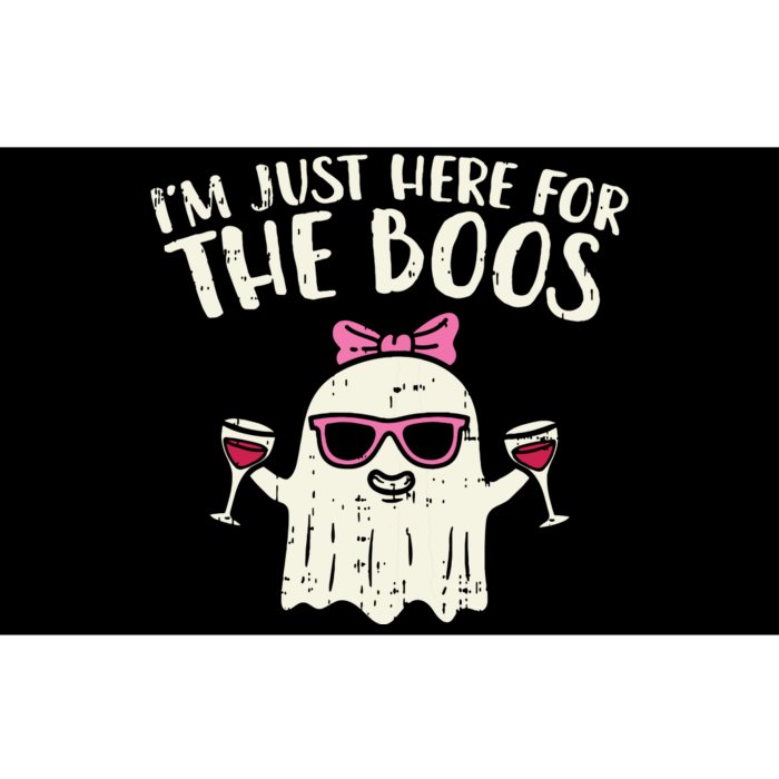 Im Just Here For The Boos Funny Halloween Costume For Women Bumper Sticker