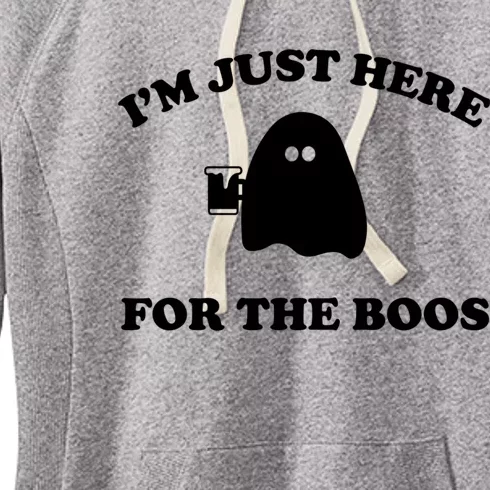 IM Just Here For The Boos Halloween Women's Fleece Hoodie