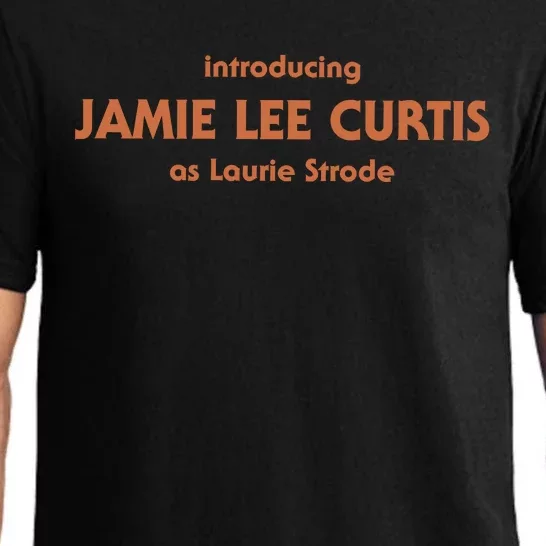 Introducing Jamie Lee Curtis As Laurie Strode Halloween Pajama Set